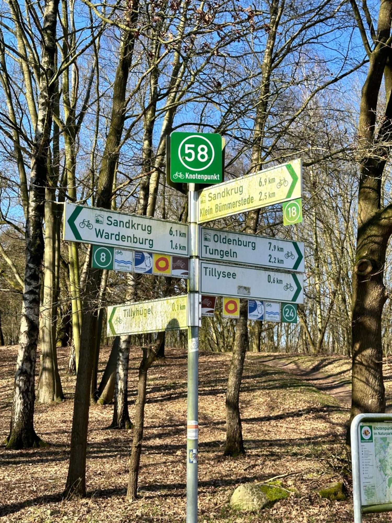 Fewo Am Tillysee In Wardenburg Exteriör bild